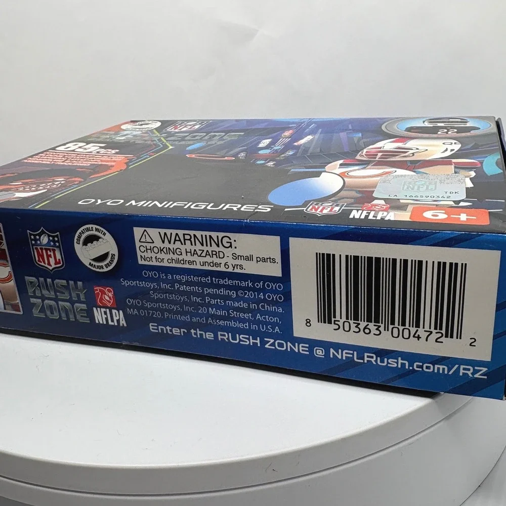 OYO NFL Rush Zone Chicago Bears Team Pass-Age Matt Forte 85 Pcs Building Set